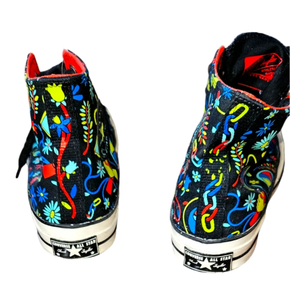 Converse Multicolor Patterned High-Tops - Picture 2 of 5
